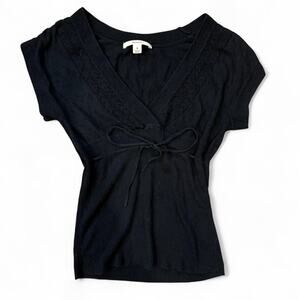 2000s whimsigoth grunge fairy babydoll top Merona womens size medium